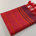 Scarlet Cotton Hammam Hand Towel