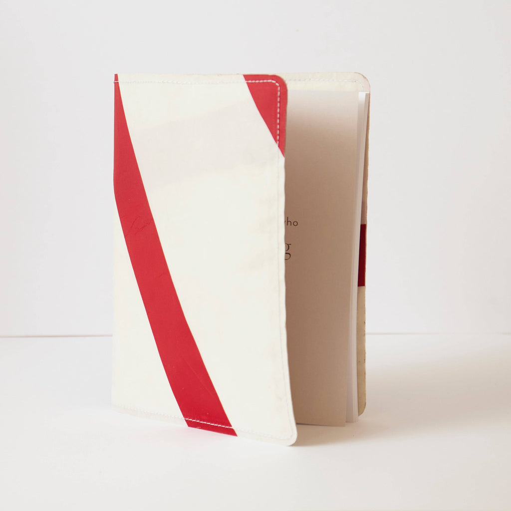 Sail Cloth Notebook - Red