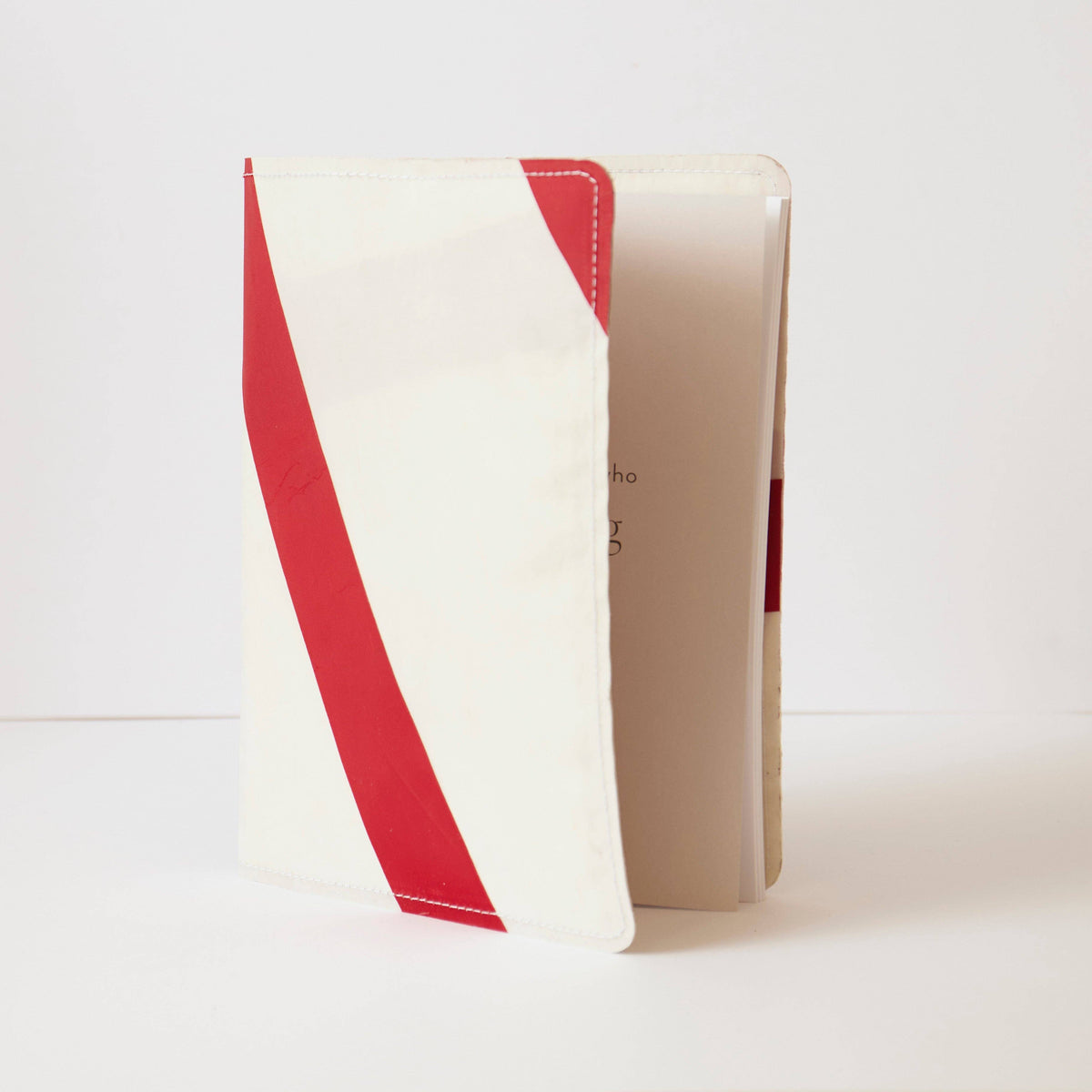 Sail Cloth Notebook - Red