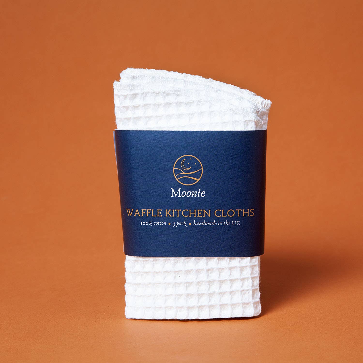 Moonie Waffle Kitchen Cloth - 3PK