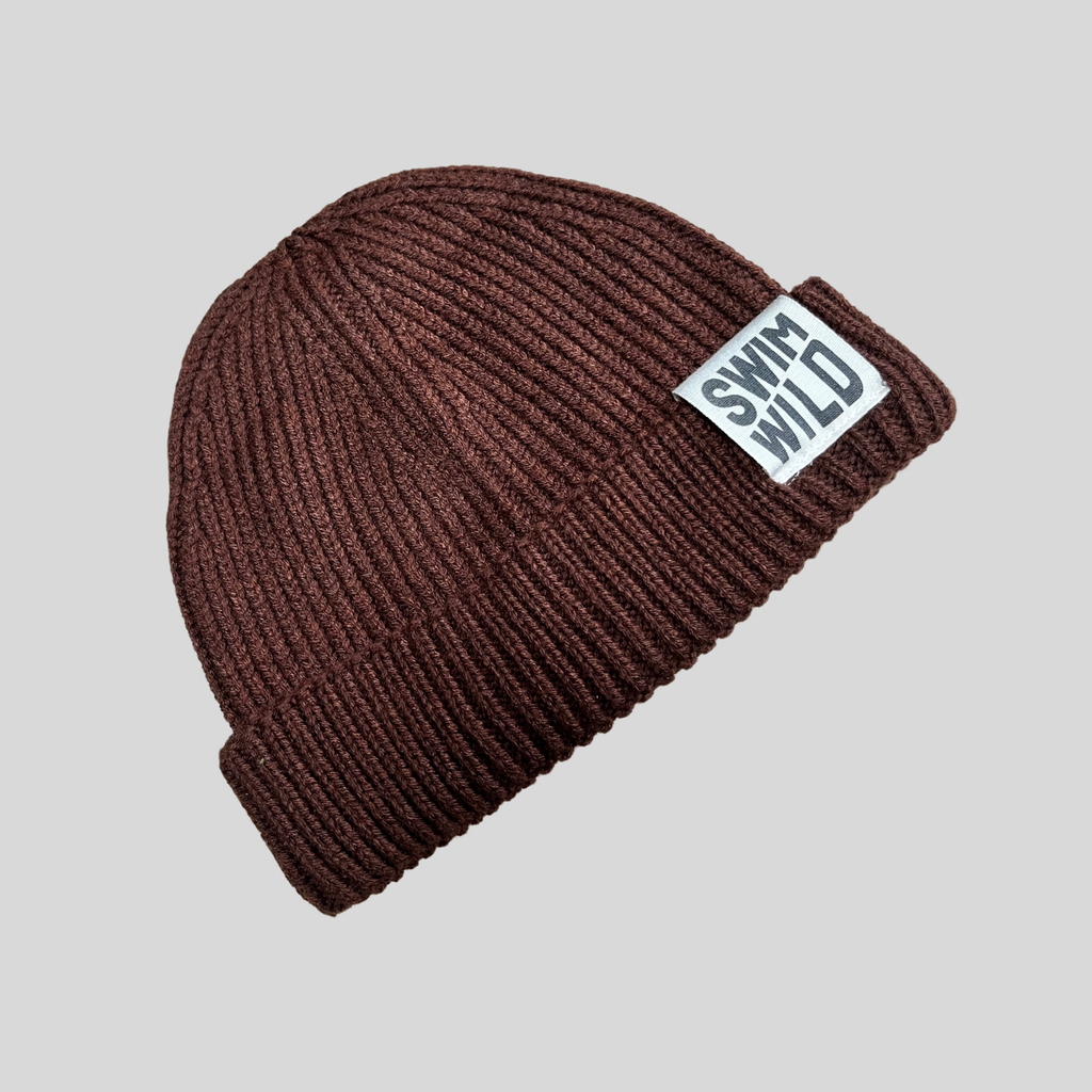 Fishermans knit Hat - Walnut