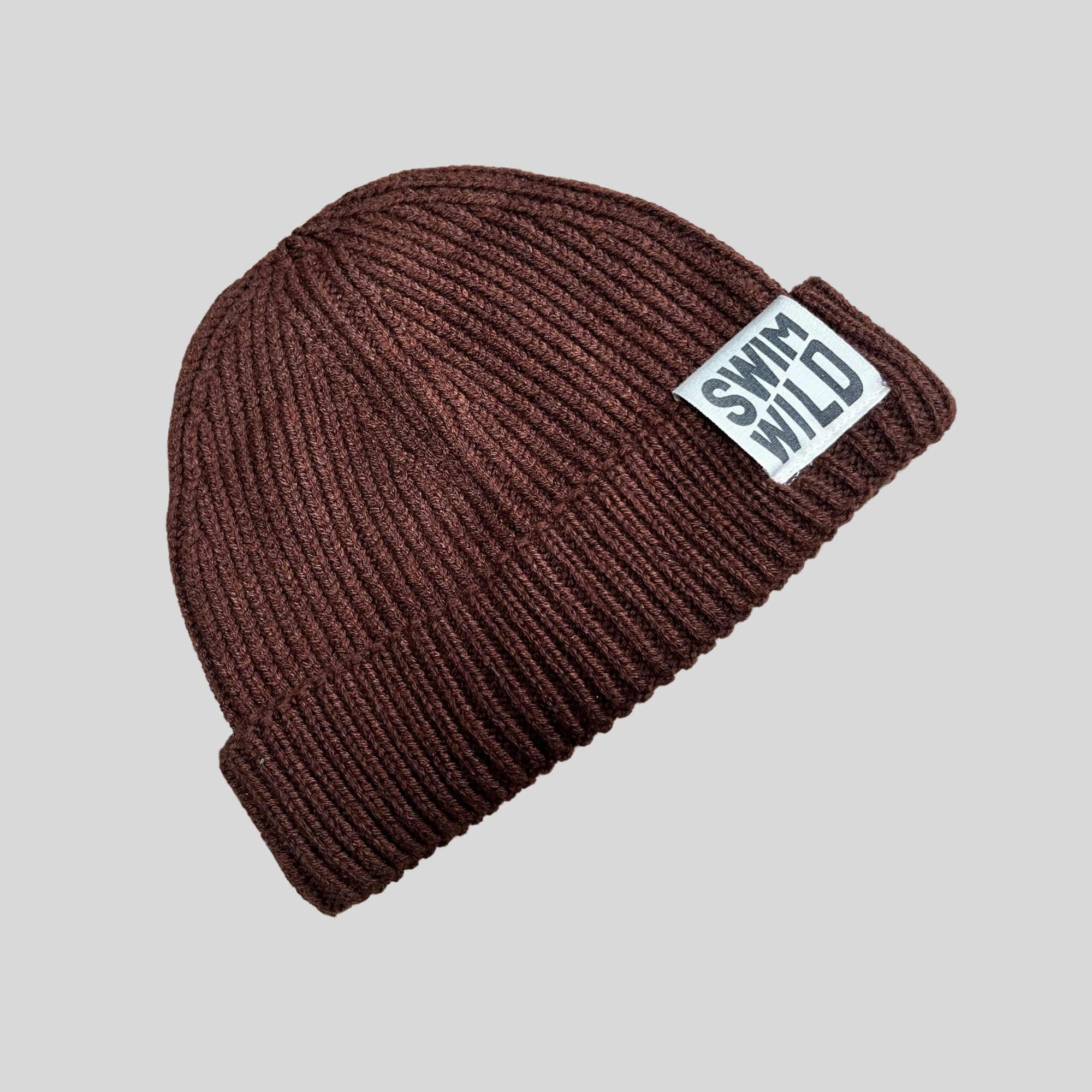 Fishermans knit Hat - Walnut