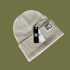 Chunky Beanie knit Hat - Oat