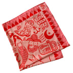 Pink 'I Love Everything' Eco Scarf / Headscarf