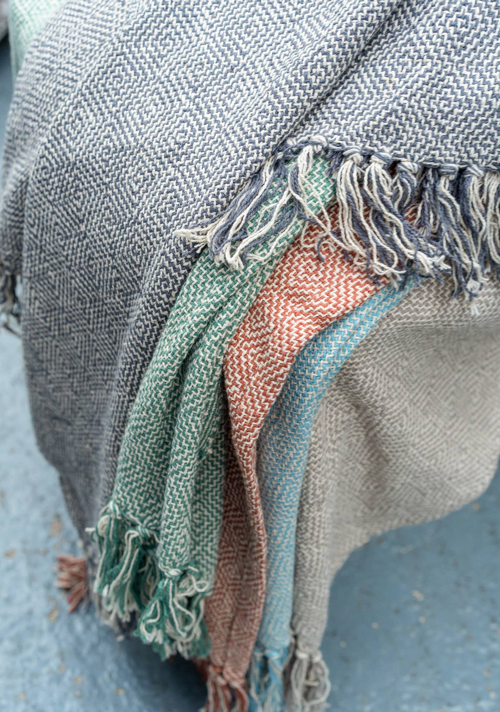 Souk Geometric Hand Woven Throw