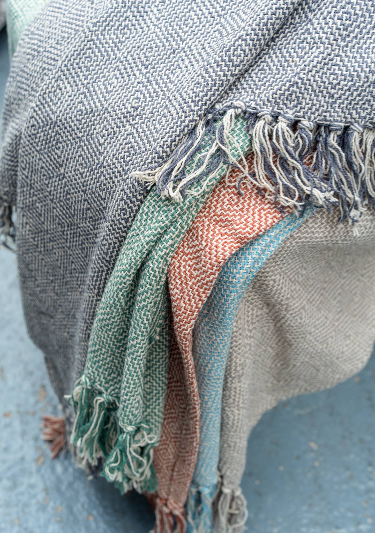 Souk Geometric Hand Woven Throw