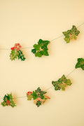 UK/EU: Holly and Ivy Sewn Garland