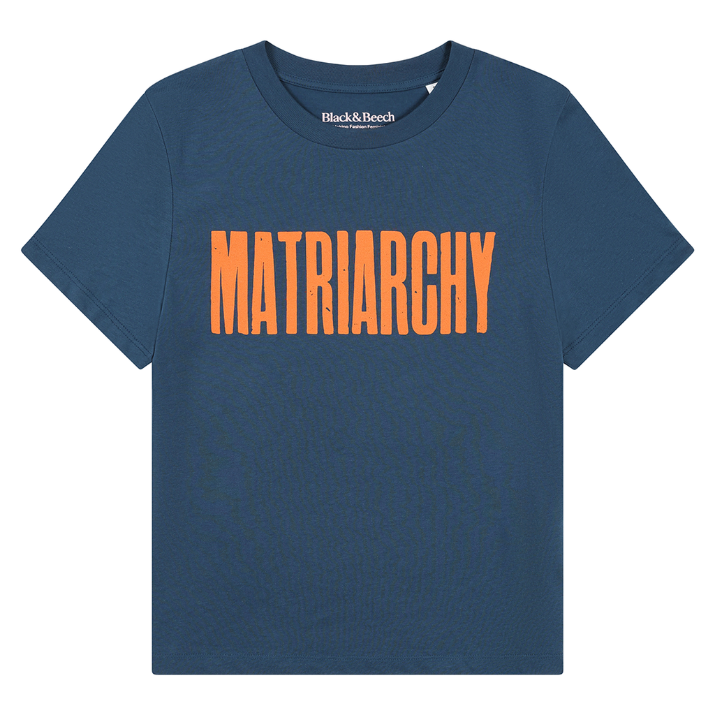 Embrace Matriarchy T-Shirt in Deep Teal