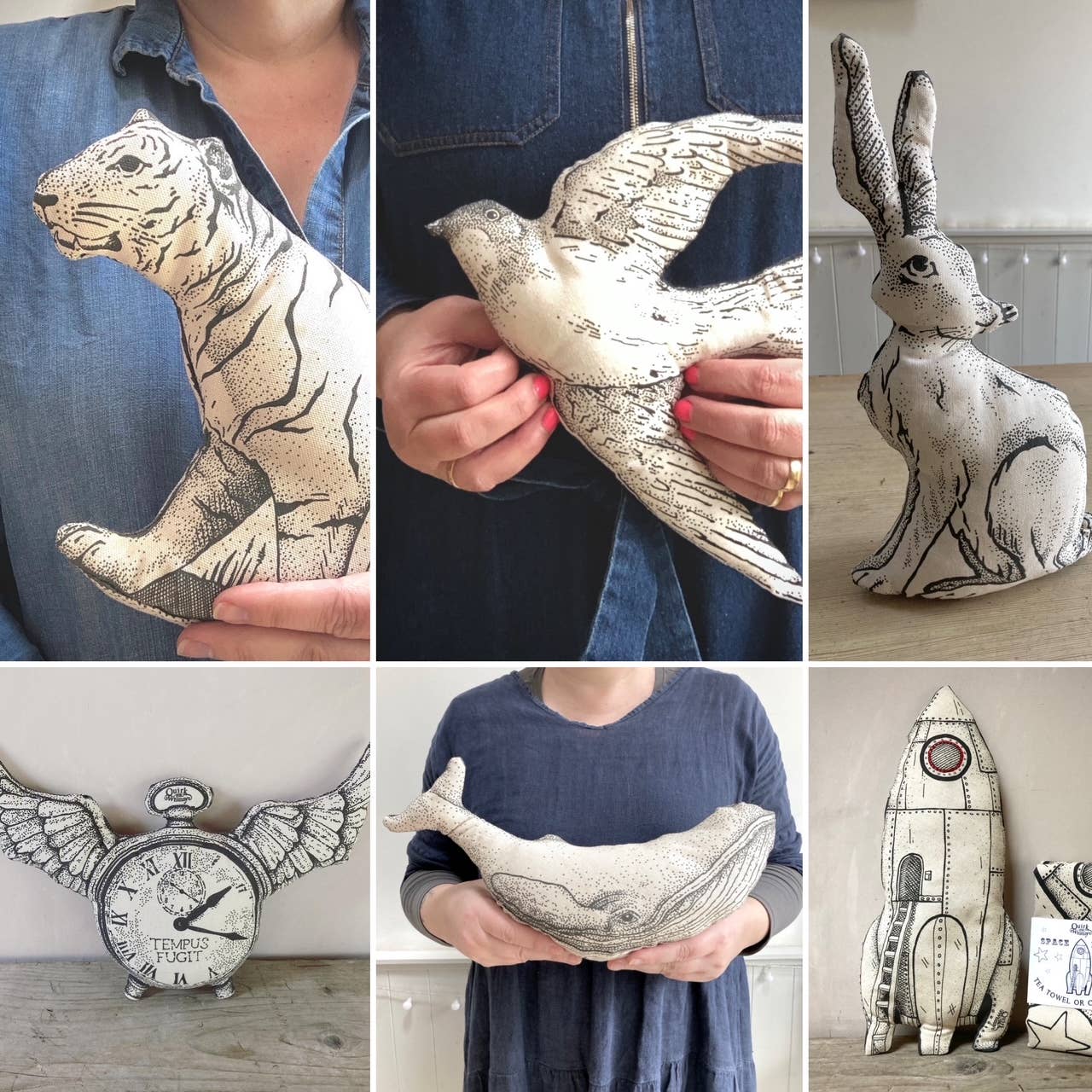 Cut & Sew Tea Towel Selection