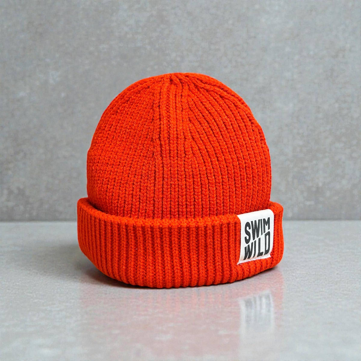 Fishermans knit Hat - Chilli