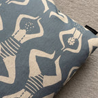 Swimmers Pattern Cushion