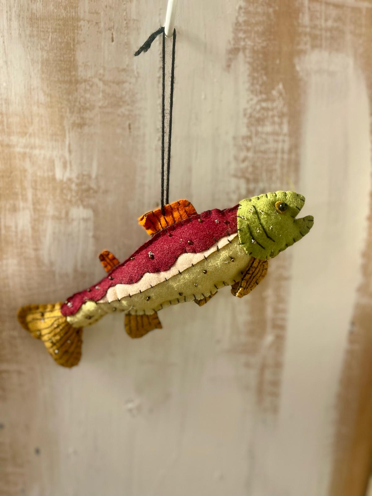 Felt Fish Decoration