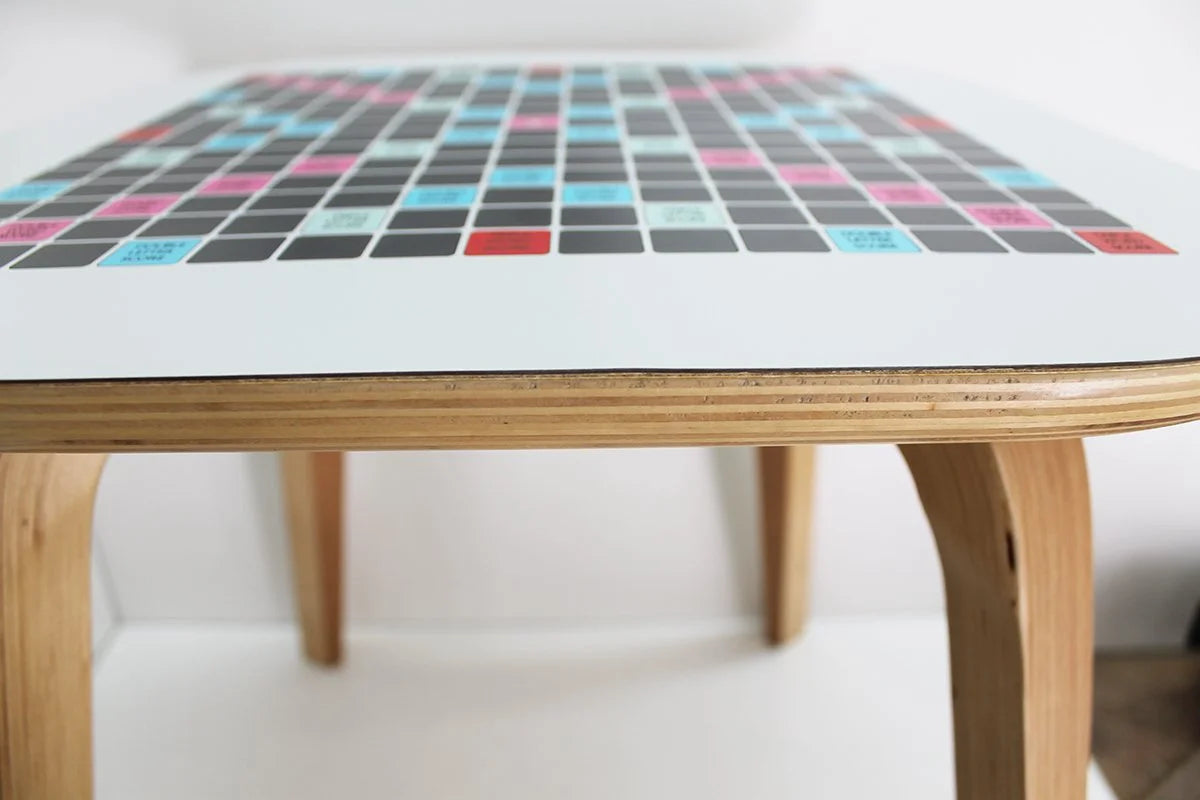 Hand made Scrabble Table
